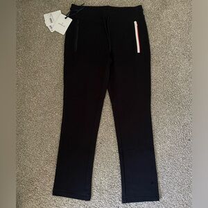 Moncler Striped Fleece-Lined Sweatpants